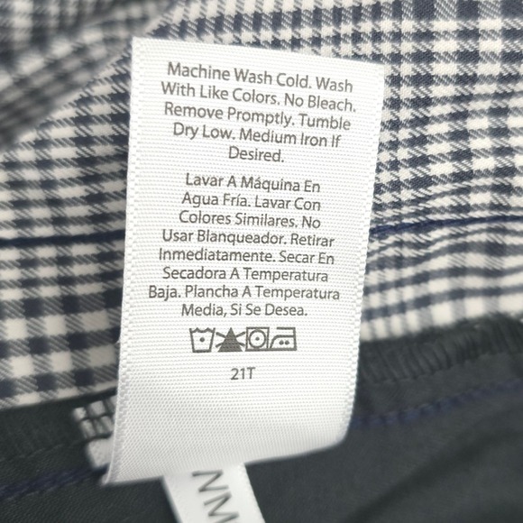 First Assembly Houndstooth Tuexdo Strip Flare Girls Pants Black White XXL 18 New - Picture 4 of 8